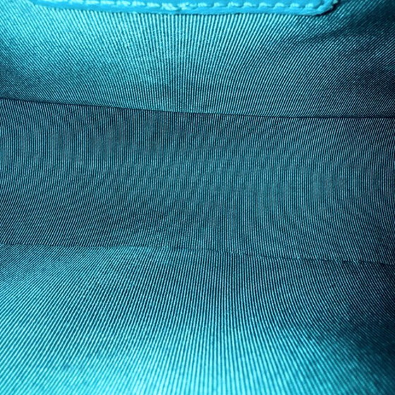 Image 1 of Chanel Boy Medium - 25CM Quilted Lambskin Blue Silver Hardware Series 19