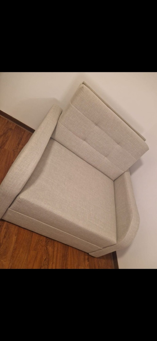 Sillón cama Möblo Porto 80 - color beige