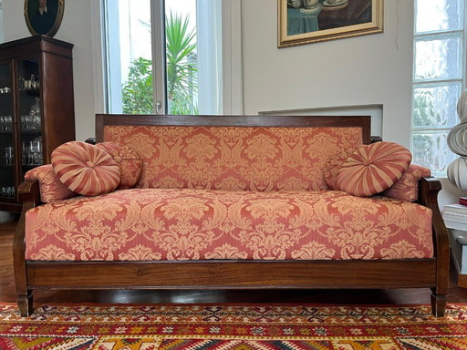 Vintage Ottomaanse slaapbank - omvormbaar