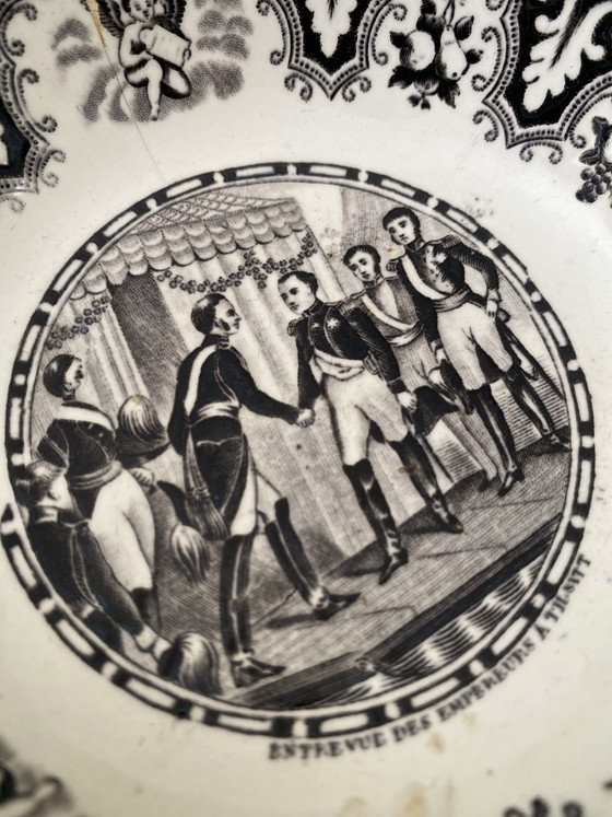 Image 1 of Vide Poche Coupelle Porcelaine de Gien 1855