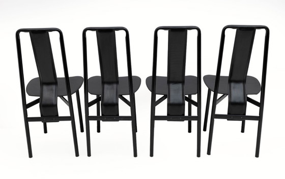 Image 1 of Irma Design Chairs by Achille Castiglioni for Zanotta, 1970s, Set of four