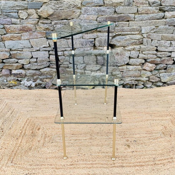 Image 1 of Mensola in vetro vintage degli anni '50/'60