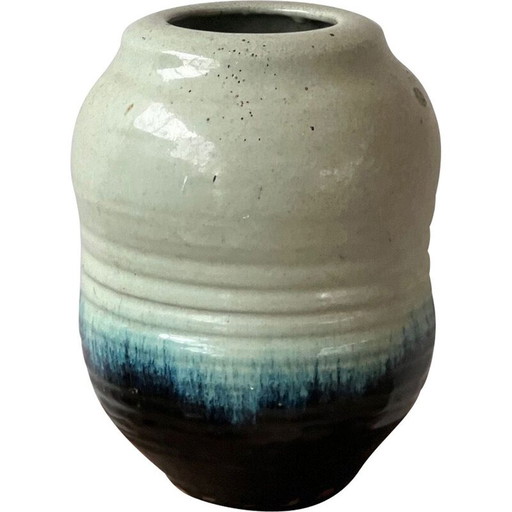 Vase vintage en céramique, France 1960