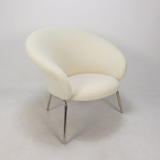 Image 1 of Paar vintage stalen fauteuils "F570" van Pierre Paulin voor Artifort, 1960