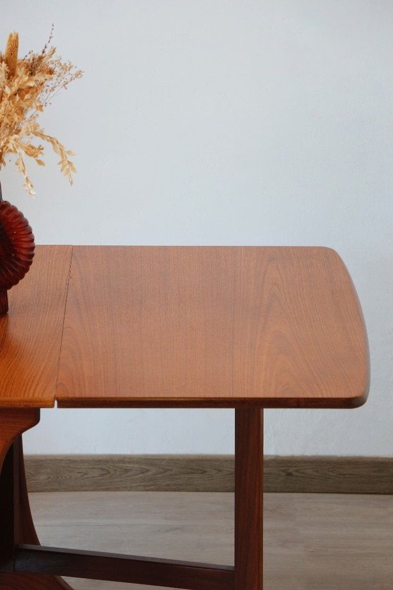 Image 1 of G-Plan opklapbare Scandinavische teakhouten tafel