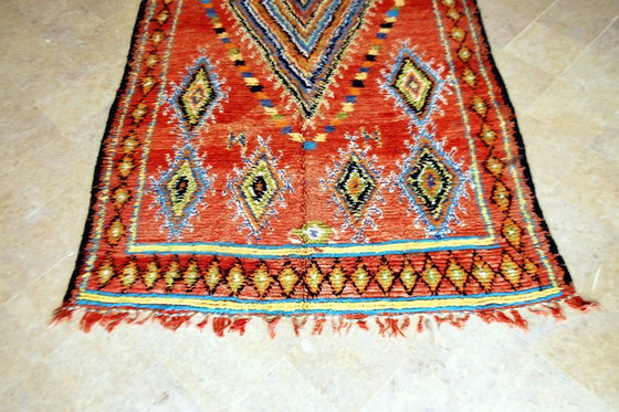 Image 1 of Tapis marocain Boujaad Vintage 352 x 185 cm
