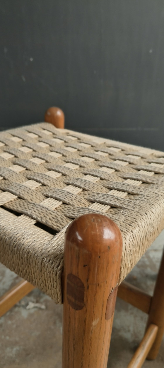 Image 1 of 2 taburetes daneses italianos de diseño de mediados de siglo de la década de 1960