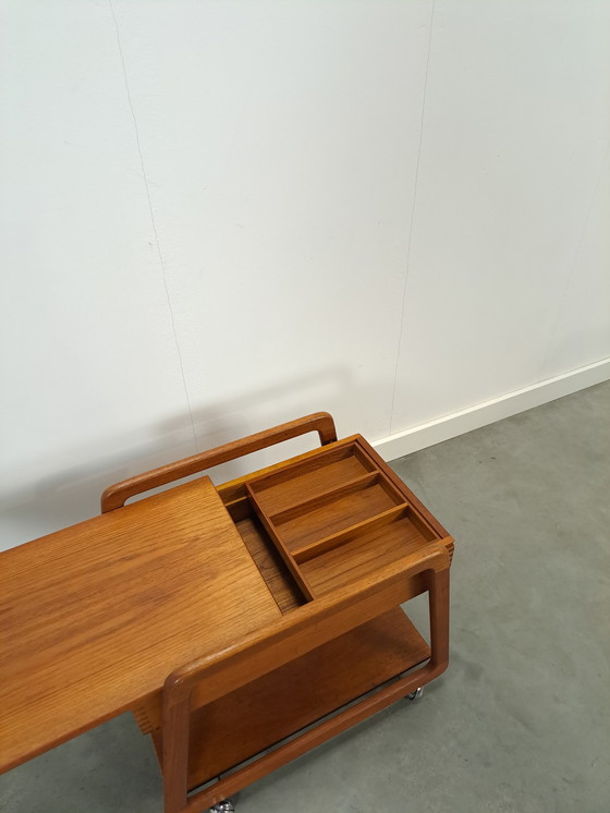 Image 1 of Teak Denmark Sika Mobler Trolley
