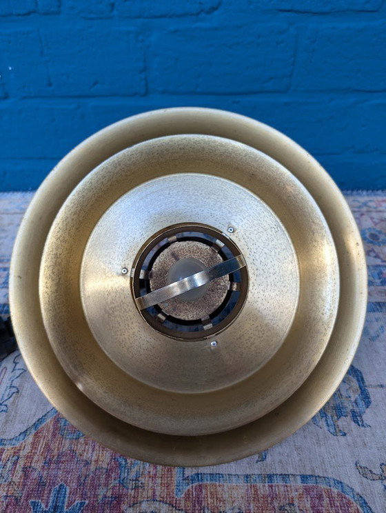 Image 1 of Lampe pendante vintage en laiton, design danois par Vitrika