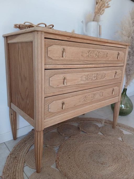 Cassettiera Art Déco Scolpita Rinnovata – ladekasten, Wood (photo 2 of 14)