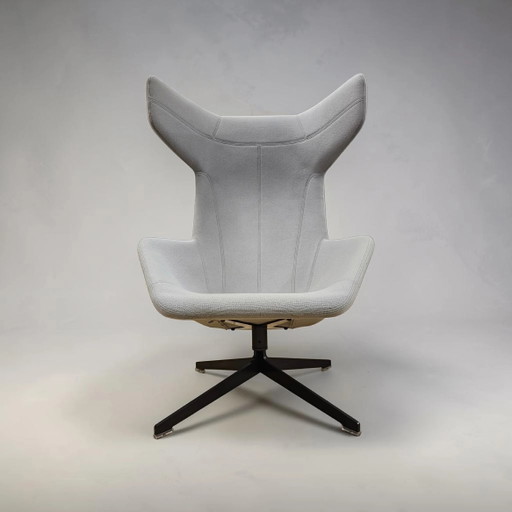 ALFREDO HÄBERLI / armchair “Take a line for a walk” / Moroso / Italy