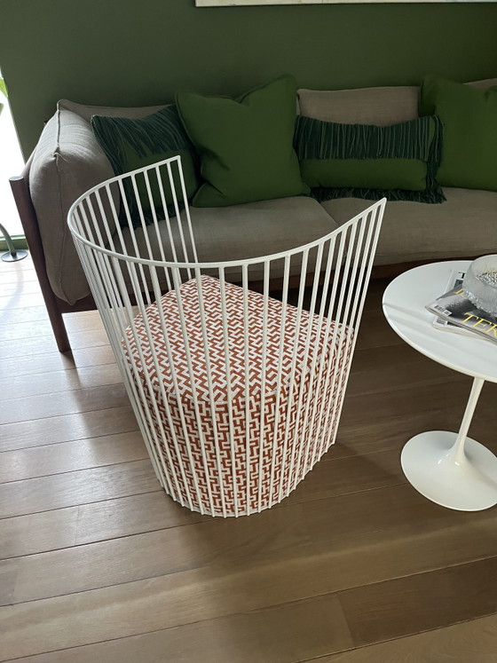 1-Seater in Dedar Fabric – Side chairs, Textile, Metal (photo 2 of 10)