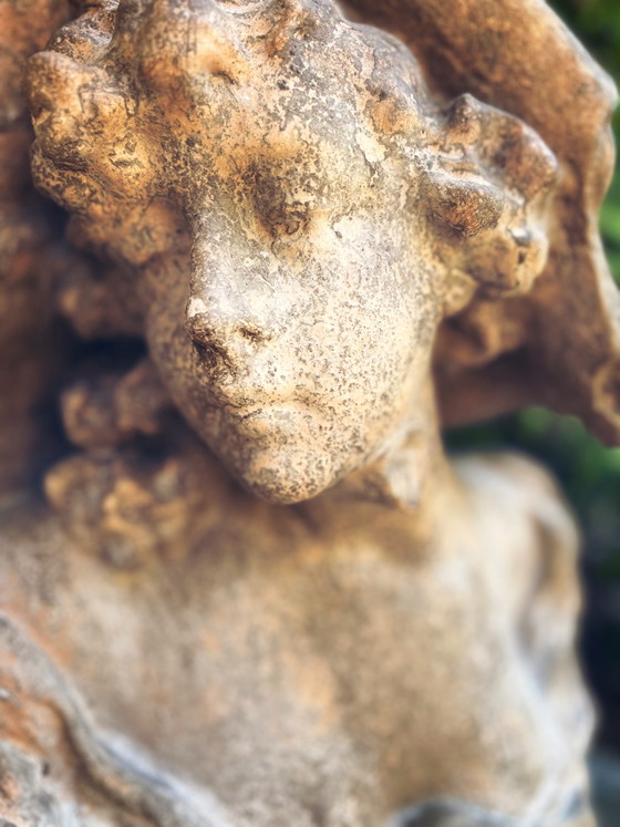 Estatua de busto pintada con cal – Objetos decorativos, Other (photo 9 of 11)