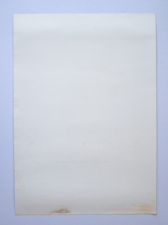 Image 1 of Original Vintage BMW M1 Serigraphy / 75 Years BMW / 1991 / 59.5 x 42cm / Very Rare / No Reprint