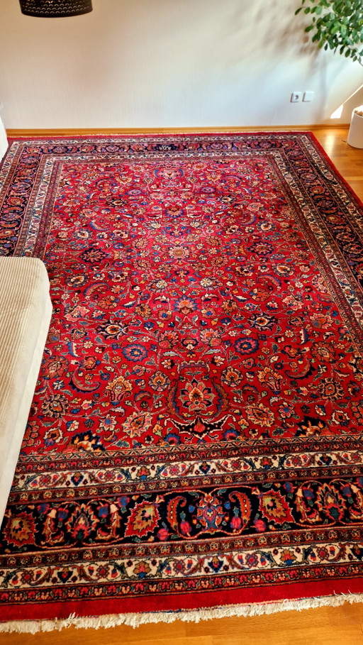 Alfombra Persa Anudada a Mano Mashad/Mashhad 290×380 cm – Vintage – vloerkleden en tapijten, Wool (photo 2 of 9)
