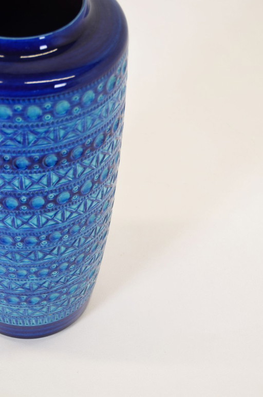 Vintage-Bodenvase 609-50, entworfen von Bodo Mans für Bay Keramik, 1960er Jahre