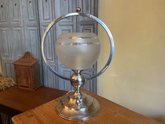 Image 1 of Lámpara de escritorio Lámpara de mesa Art Déco 1930 Francesa