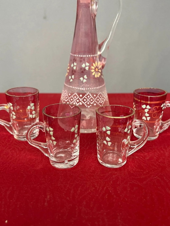 Likeurset. Saint-Louis glas. – Glazen & Karaffen, Crystal (photo 5 of 5)