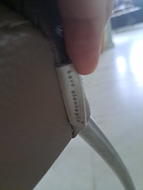 Image 1 of 6 sedie da pranzo in pelle di Bert Plantagie