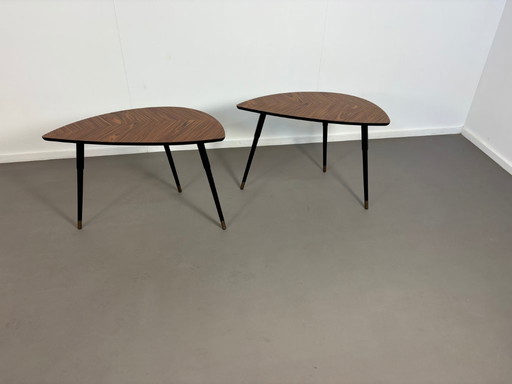 2 Vintage Ikea Sidetables Lovbacken 1999