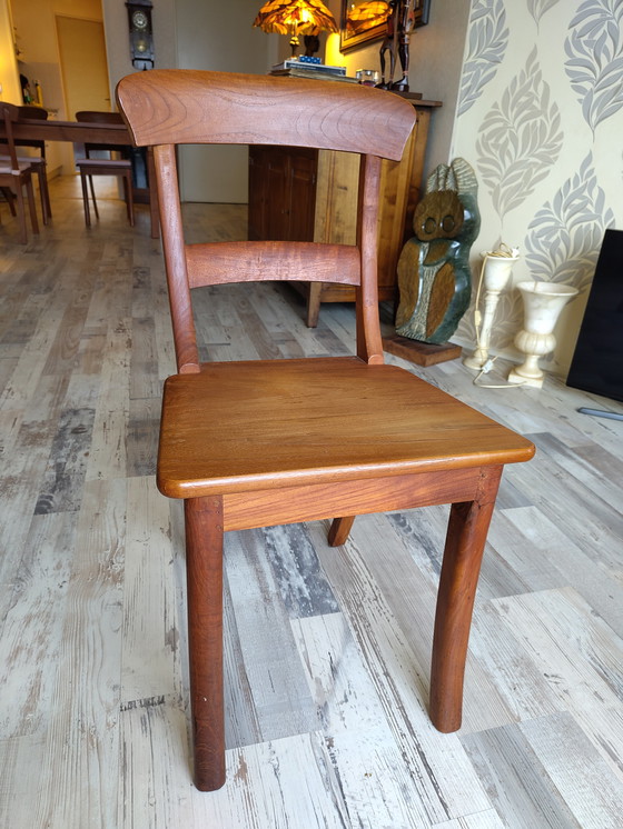 Image 1 of Vintage Cherry Wood Dining Set