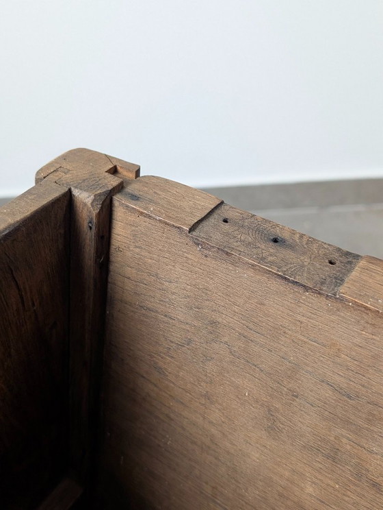 Image 1 of Wabi-Sabi Danish Solid Wood Planter, Aarhus, Denmark, 1940s