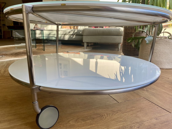 Image 1 of Mooie design salontafel van Ehlén Johansson (model Strind) – een geliefde klassieker met luchtige uitstraling. Ideaal voor wie h