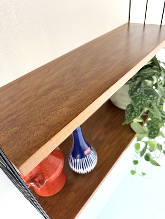 Image 1 of Vintage teakhouten wandrek, WHB Germany ‘60