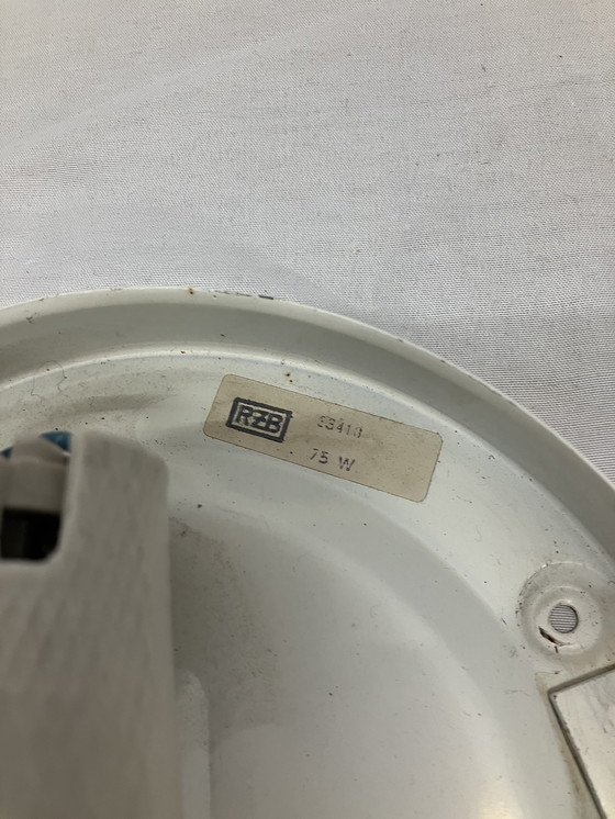 Image 1 of Lampada da soffitto o da parete in vetro ambrato vintage