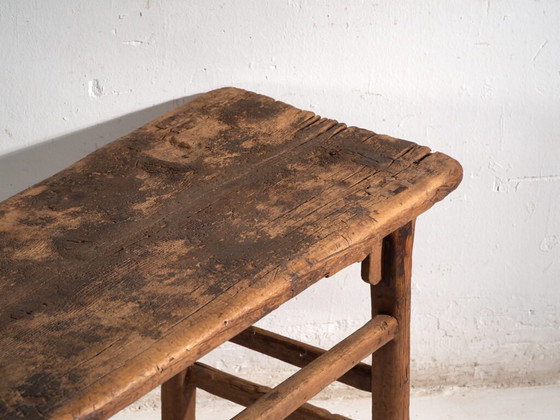 Tavolo console basso antico in legno di pino – Cina, circa 1900 (photo 21 of 40)