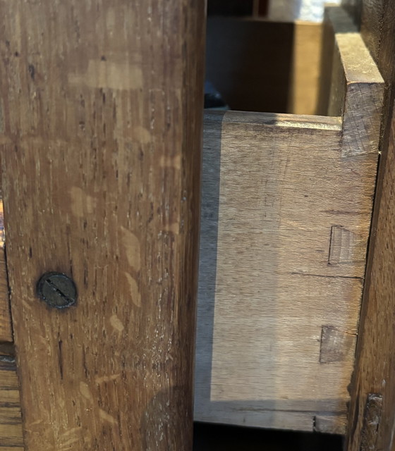 Vintage Filing Cabinet Art Deco/Early Industrial - 1920s – Metal, Wood (photo 5 of 14)