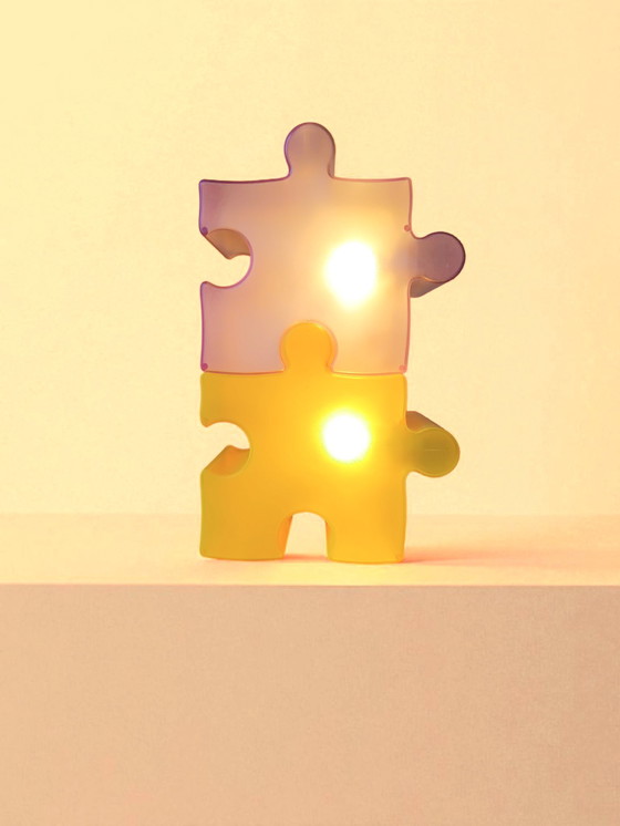 Image 1 of Coppia di lampade Puzzle di VisualGram, 2006