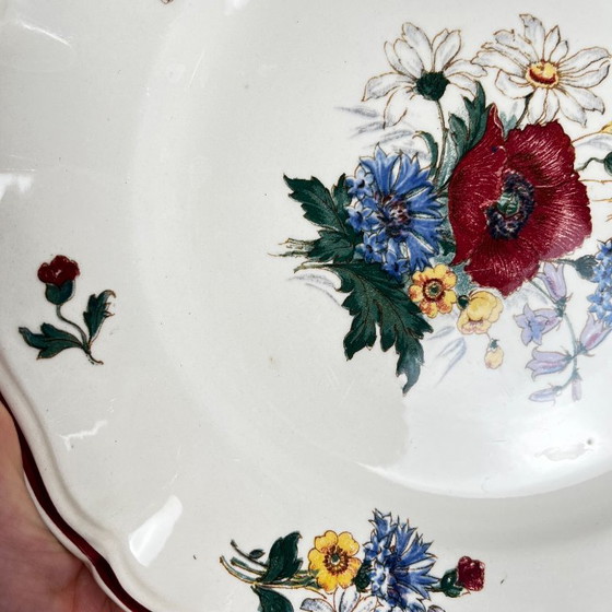 Set of 6 "Agreste" Sarreguemines dinner plates, 20th century – Crockery, Ceramic (photo 10 of 12)