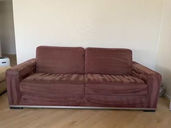 Natuzzi Sofa Set, Seating area, Metal, Textile, Beige (photo 4 of 9)