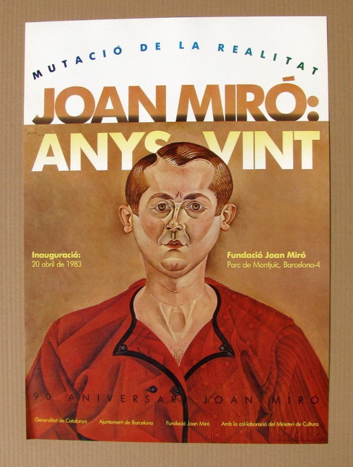 Large posters by Miro