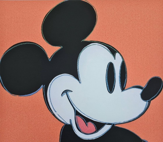Image 1 of After Andy Warhol, Mickey Mouse, 1980s, Lithograph