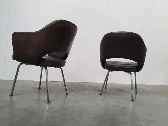 Image 1 of Poltrona direzionale Saarinen Knoll De Coene vintage