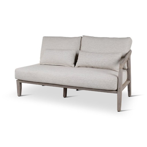 Set da salotto Castle Line in teak grigio + fodere