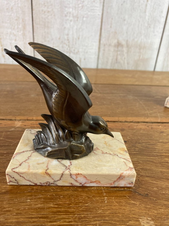 Pair of Antique Bookends – Decorative Objects, Marble, Metal (photo 3 of 13)