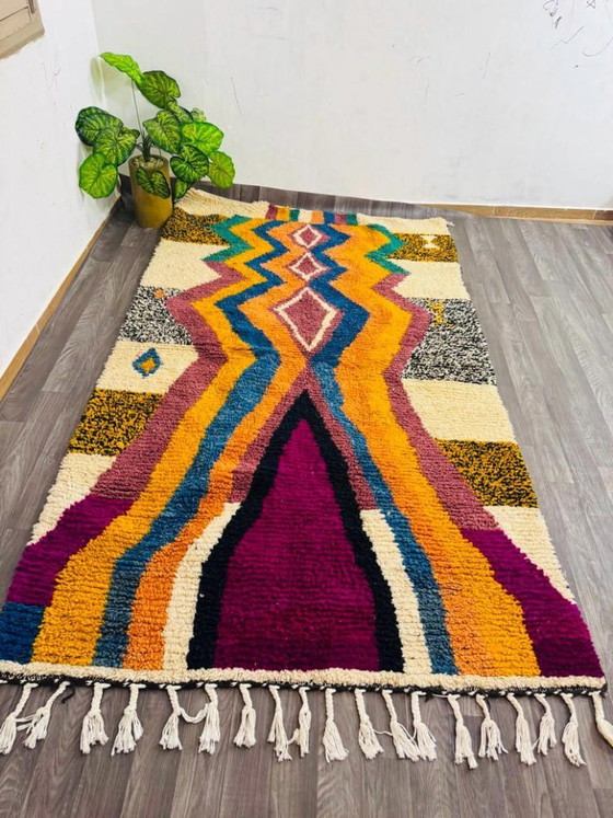 Authentischer marokkanischer Berberteppich, handgeknüpft, 250 cm x 150 cm – Teppiche & Läufer, Wool (photo 6 of 6)