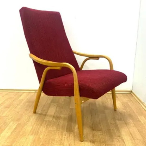 Image 1 of Poltrone TON retrò di Antonín Šuman, Ohýbané Dřevo, anni '60