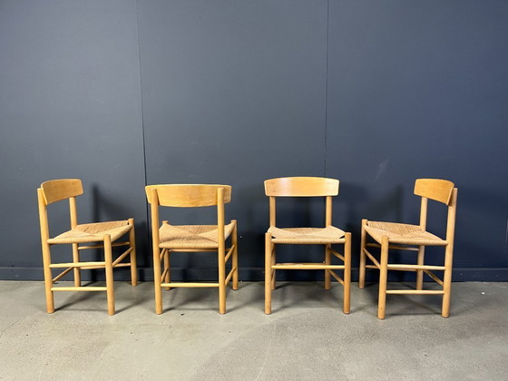 Image 1 of Sedie Fredericia J39 Mogensen, set di 4 - anni '80