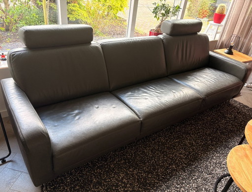 Lederen Musterring bank - Comfortabel en stijlvol