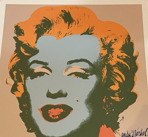 Andy Warhol (1928-1987) - Marilyn Monroe (Vintage) – lithos zeefdrukken, Paper (photo 2 of 5)