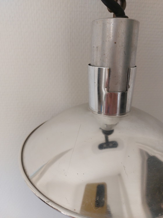 Image 1 of Mid - Century Chrome Ceiling Light/ Wall Light