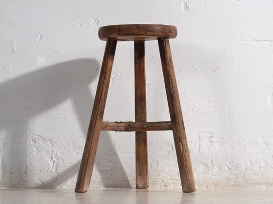 Antique handmade stool (c.1900) #18 (photo 12 of 16)