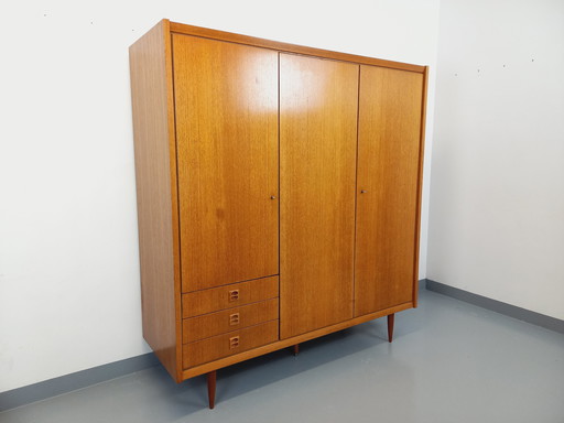 Armoire Vintage Style Scandinave en Teck des Années 60