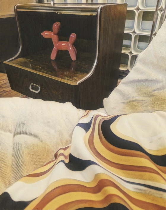 Image 1 of RARE 🪑 Fauteuil Loung 📎 IKEA 1973 "Gemet" Jan Dranger & Johan Huldt