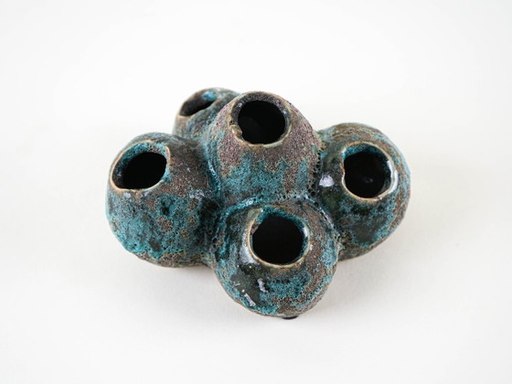 Image 1 of Ceramic vase – flower frog, Danish design, 1960s, made in Denmark