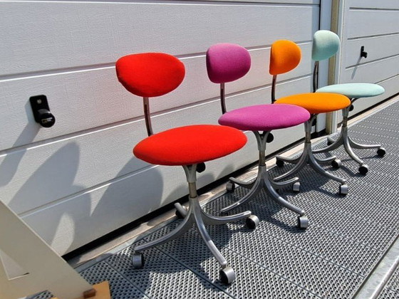 Image 1 of 4x Chaise de bureau Jorgen Rasmussen